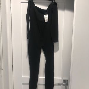 American Apparel Black Jumpsuit